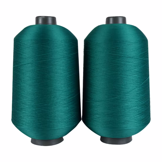 75D/36f/2 Polyester Dope Dyed Textured High Stretch Polyester Yarn for Socks or Vamp