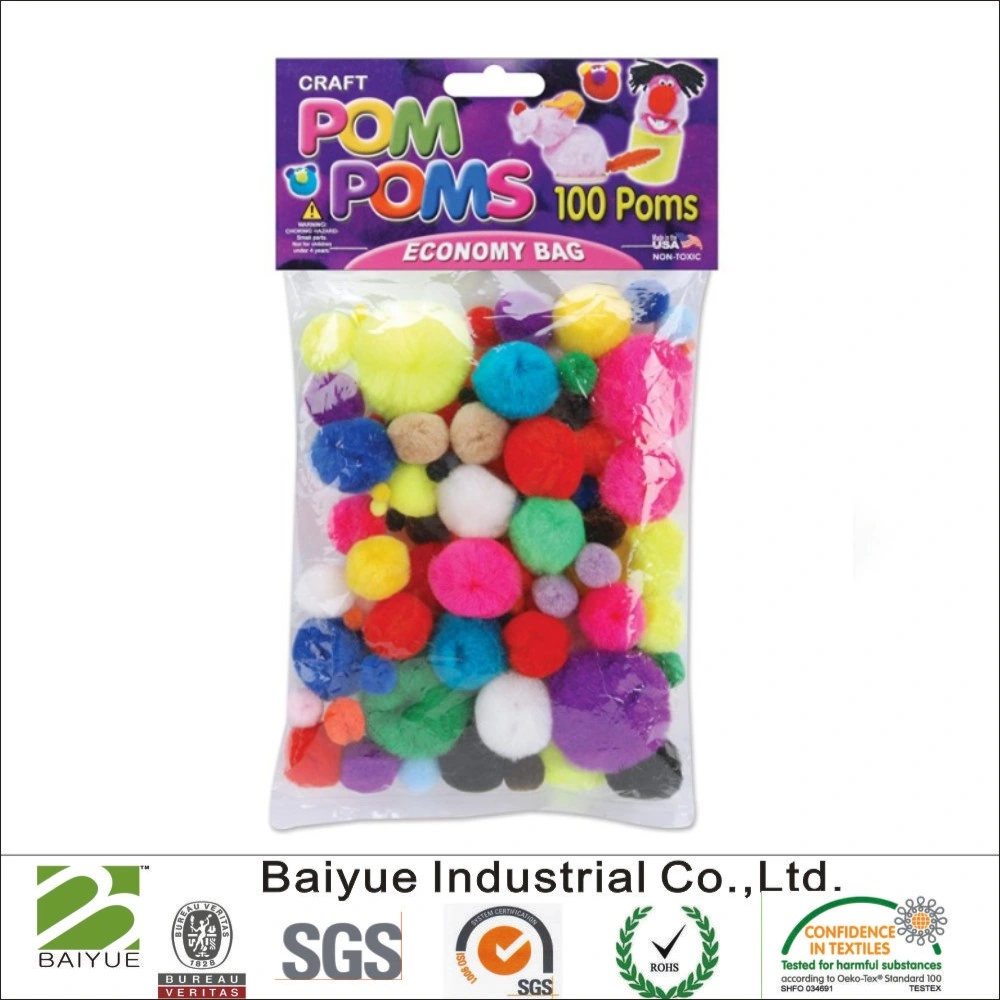 Assorted Toys Educational POM Pon / Chenille Yarn / Googly Eye