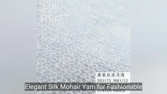 RW 65 Lyocell/ 25 Algodão/10 Seda Mistura de Fios para Tricotagem