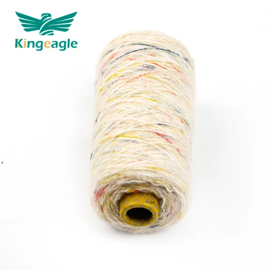 Kingeagle Lã Mohair Fio para Tricô e Crochê 5,5nm