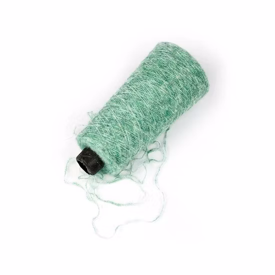 Fabricante de fábrica de fios de escova de fios misturados Mohair 9nm
